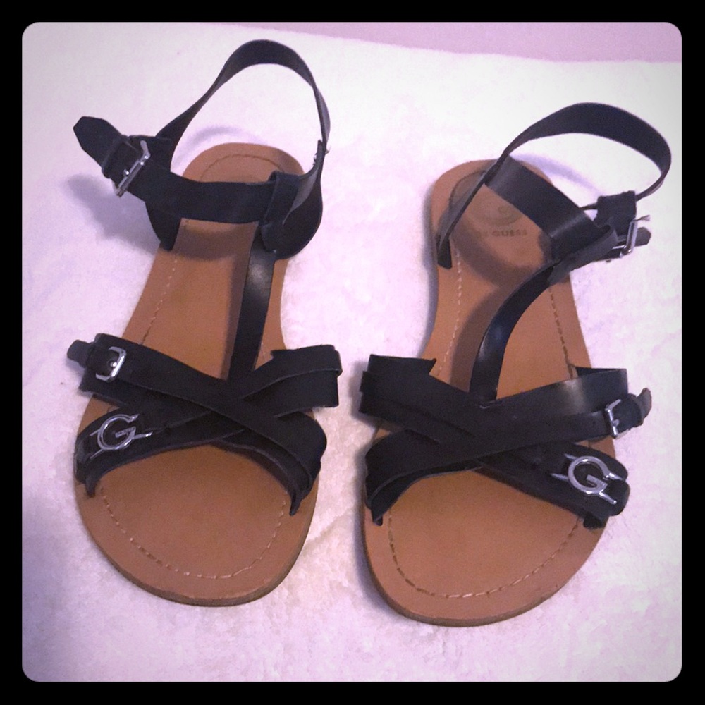 Size 8.5 Guess Strappy sandals